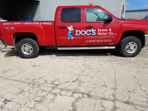 Docs sewer and water truck